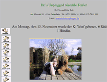 Tablet Screenshot of drsunplugged.de